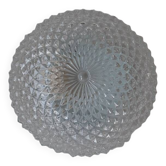 Molded glass ceiling light