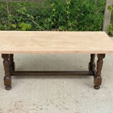 Solid oak monastery farmhouse coffee table