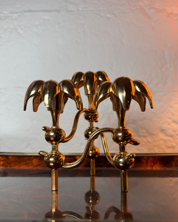 Chandelier Palm Nagel années 70