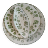 3 antique dishes in Ironstone U&C Sarreguemines