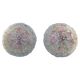 Amazing set of 2 Murano glass ceiling flower by Seguso for Venini