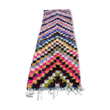 Tapis berbère boucherouite "Nador" - 300x95cm