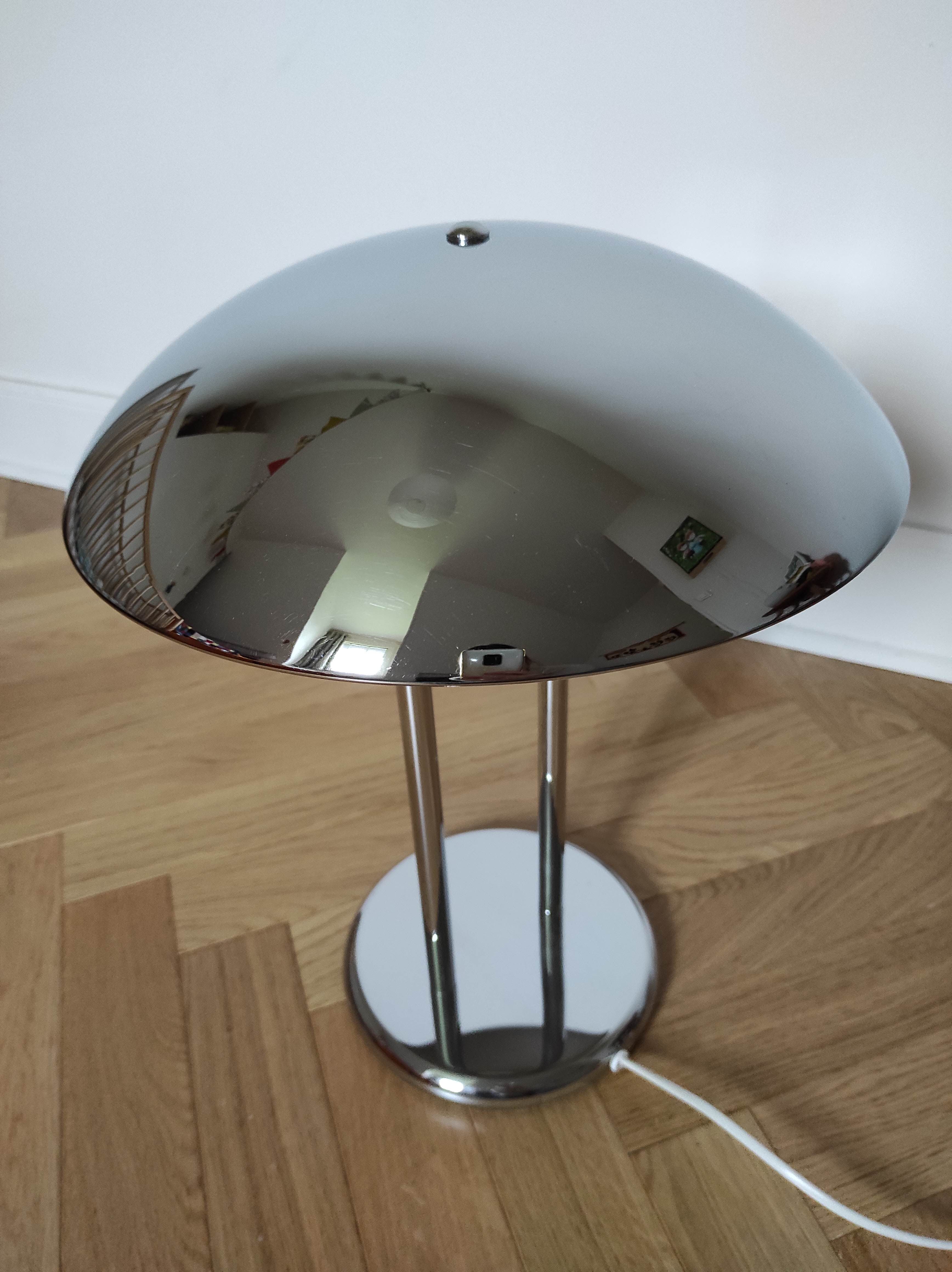 Paire de lampes champignon design Robert Sonneman 1989