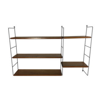 Scandinavian wall shelf STRINNING NILS string regal 60s