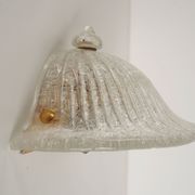 Wall lamp, Murano glass, Italian design, 1970s, manufacture: Italy