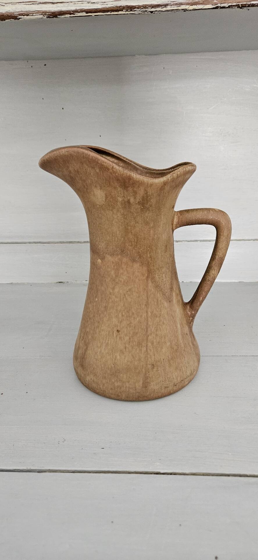 Vintage artisanal stoneware jug