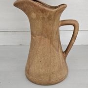 Vintage handmade stoneware jug