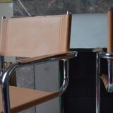 Duo of tubular chairs