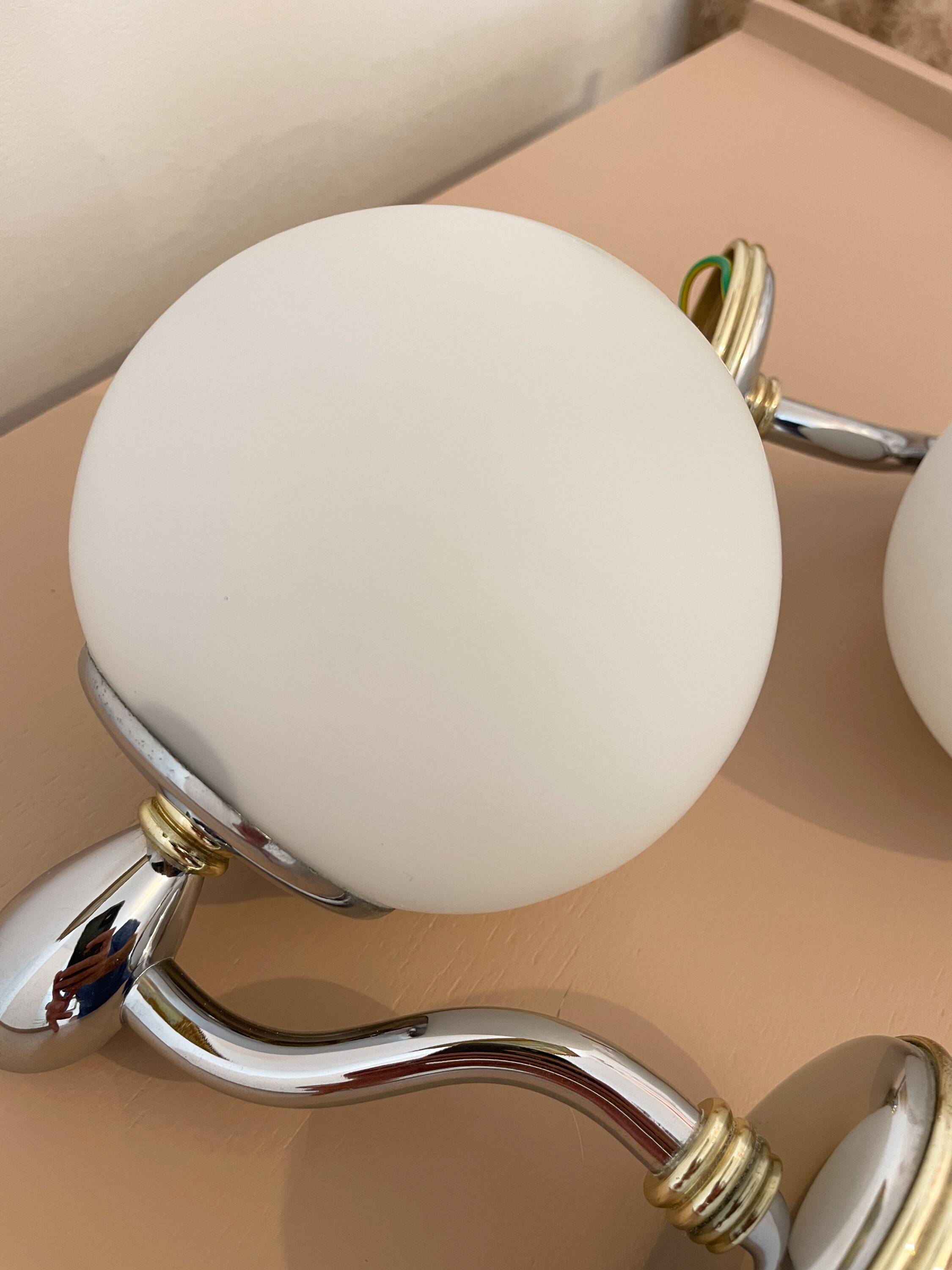Pair of wall sconces from the 1950s