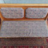 Vintage oak chest bench
