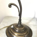 Art nouveau style tulip lamp