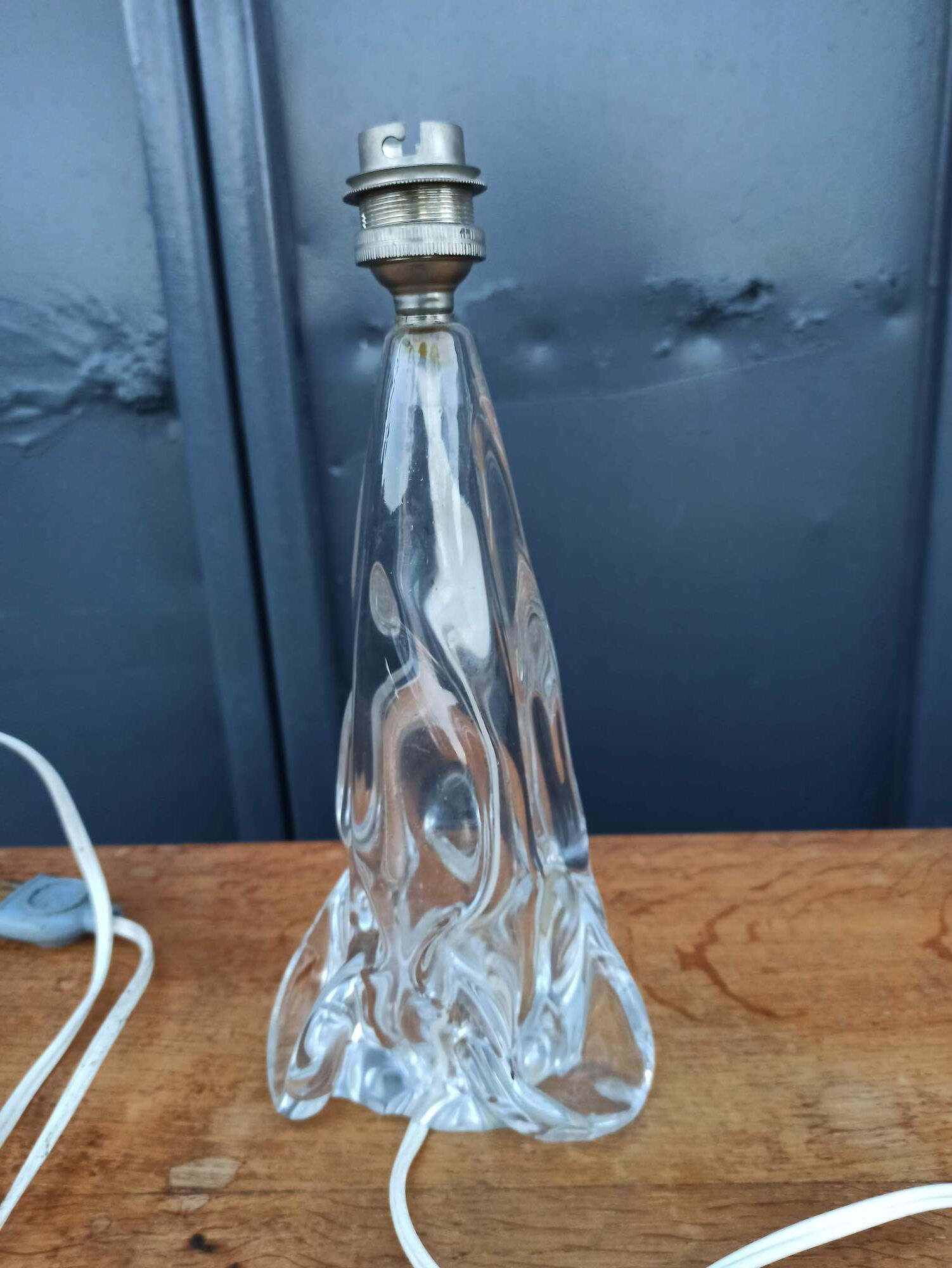 Crystal Lamp Foot Île-de-France JB France