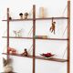 Teak modular shelving unit, Danish design, 1960s, made in Denmark