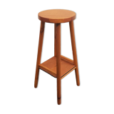Tabouret de bar en pin