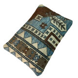 Vintage turkish kilim cushion cover