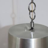 Vintage a. brotto hanging glass lamp esperia 1970s