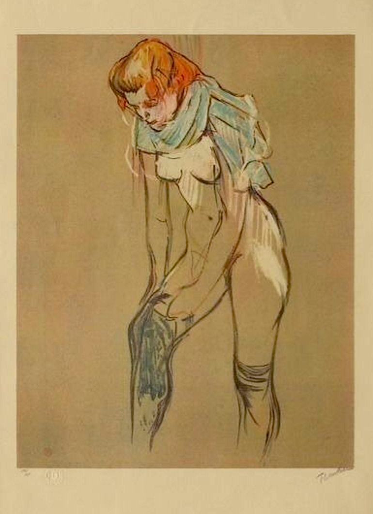 Lithograph museum of Albi Toulouse-Lautrec