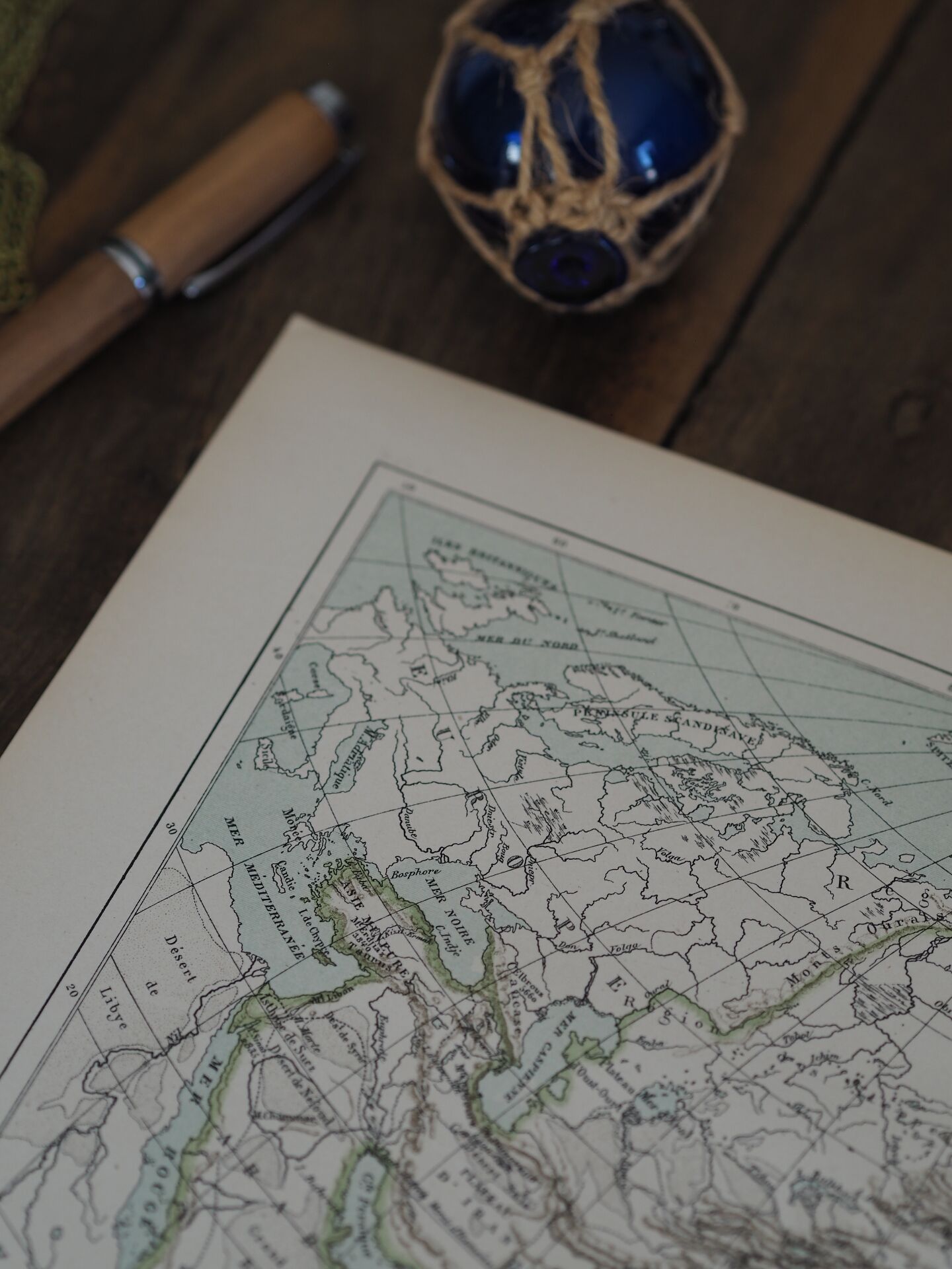Old map of Asia 1887 – Vintage geographical map