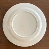 Round ironstone dish "Louis XVI" Clairefontaine earthenware