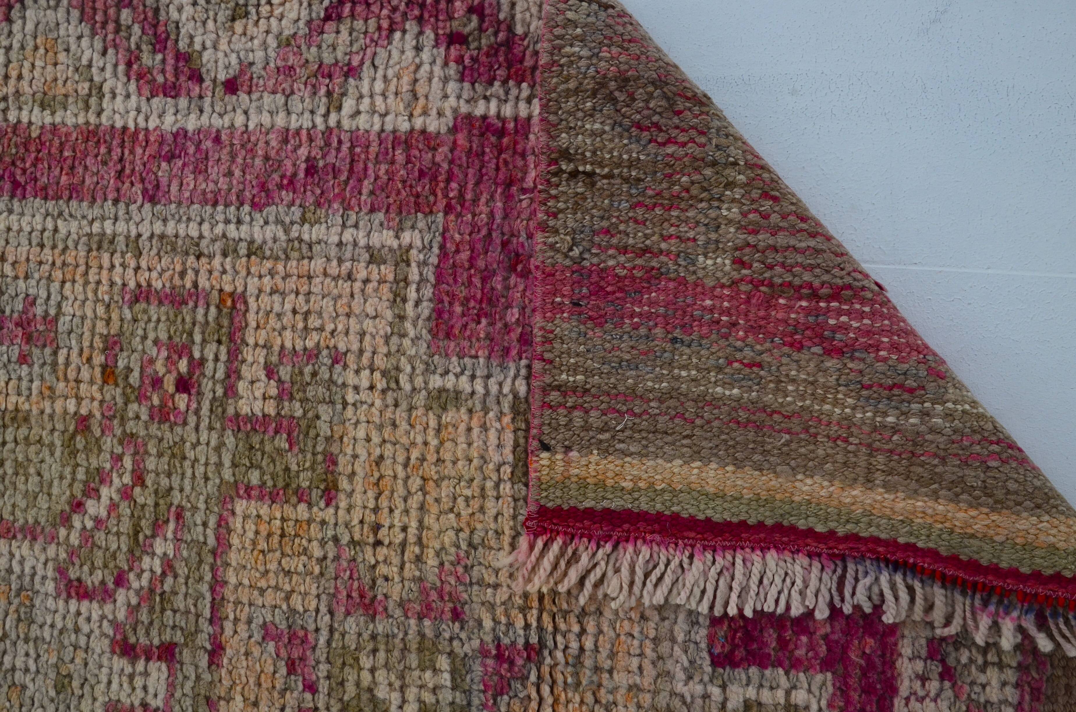 Turkish Oushak Antique Runner sku 2180