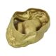 Vintage Brass Ashtray Vide Poche Female Nude