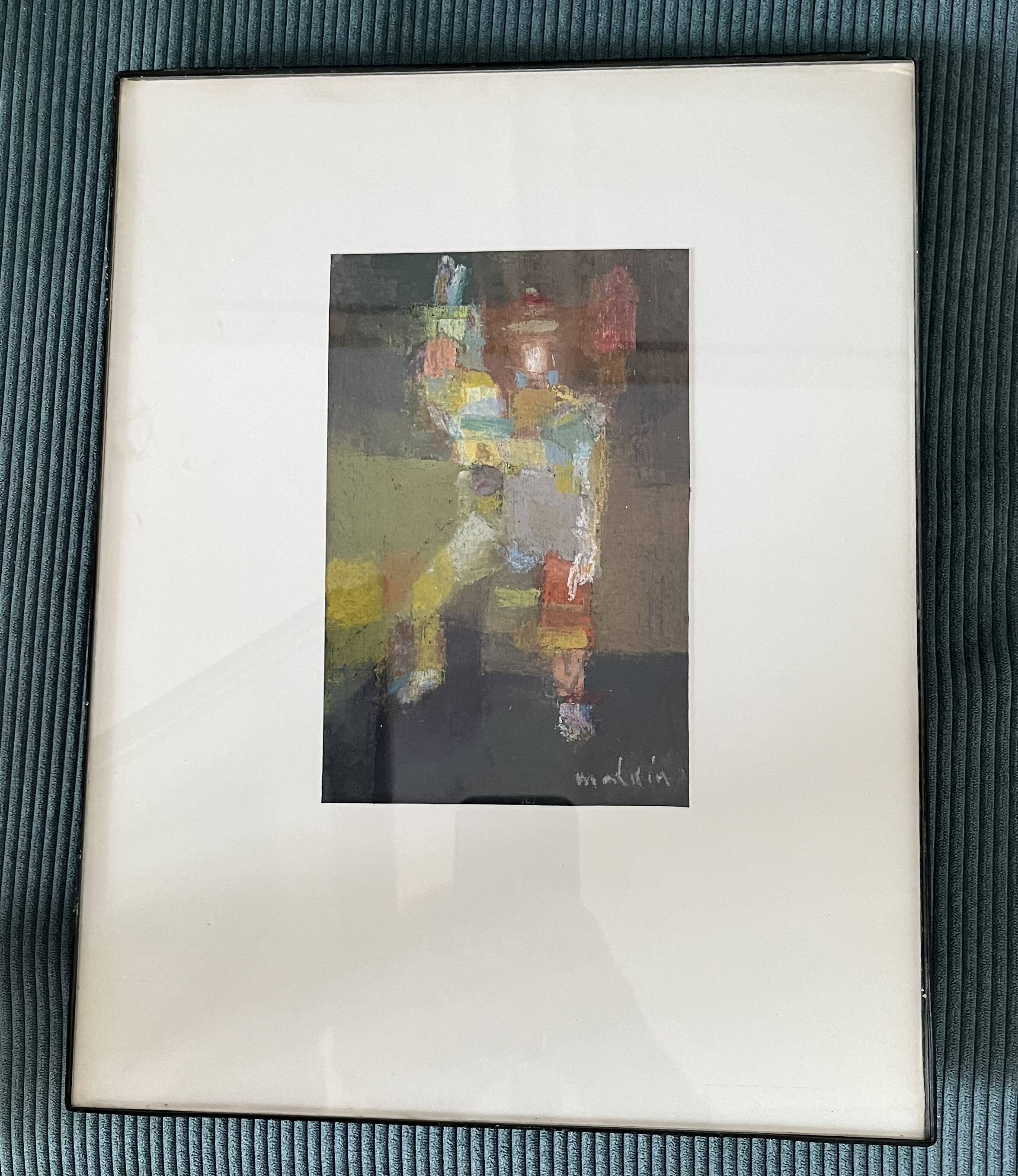 Peinture à l'huile, Figure lyrique, David Malkin