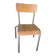 Chaise d'école vintage / industrielle