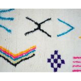 Tapis berbère coloré 203x154cm