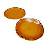 2 cake dishes K - G Lunéville - Tradition