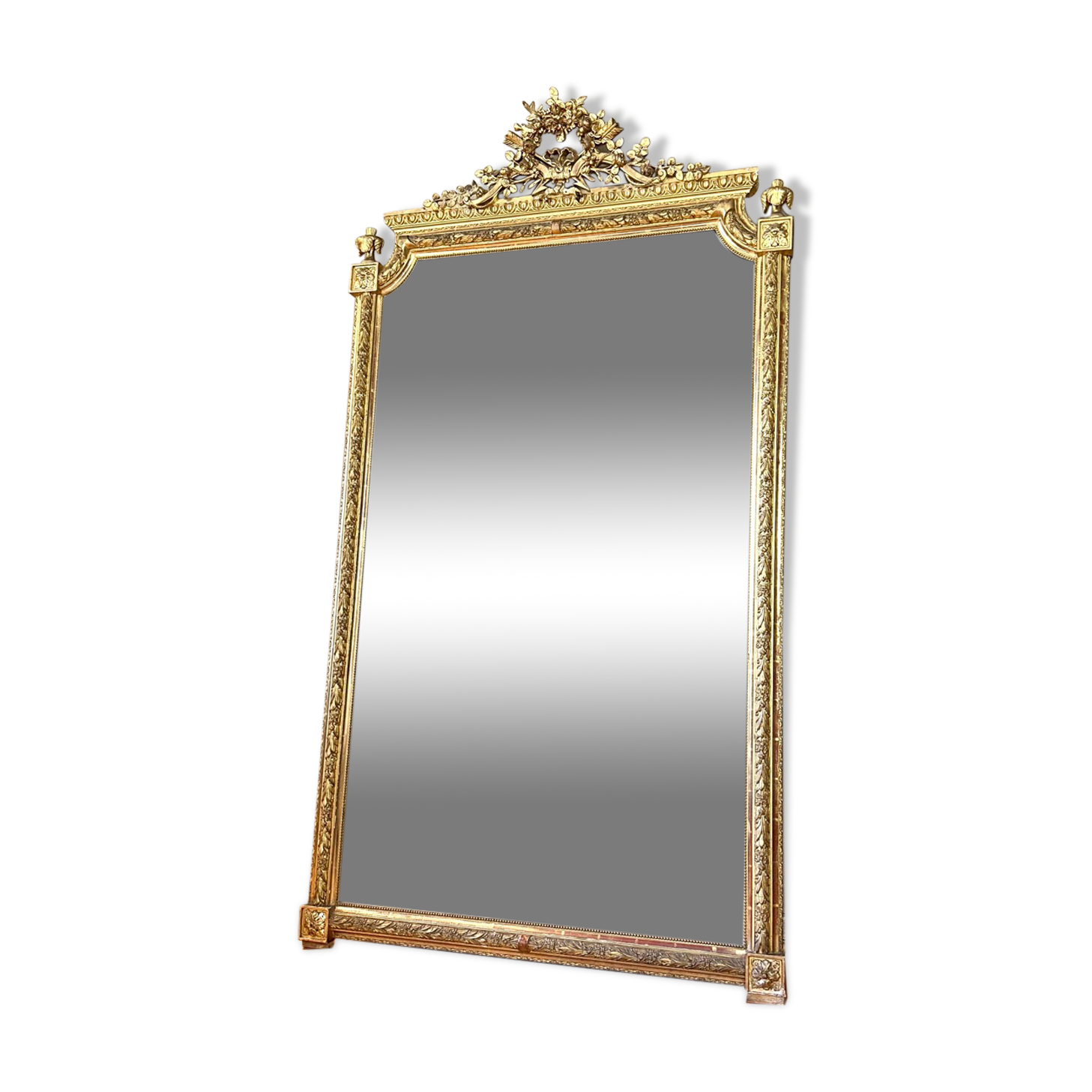 Louis XVI style mirror 191 X 104 cm