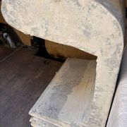 Concrete floor lamp "Borne" by Le Corbusier
