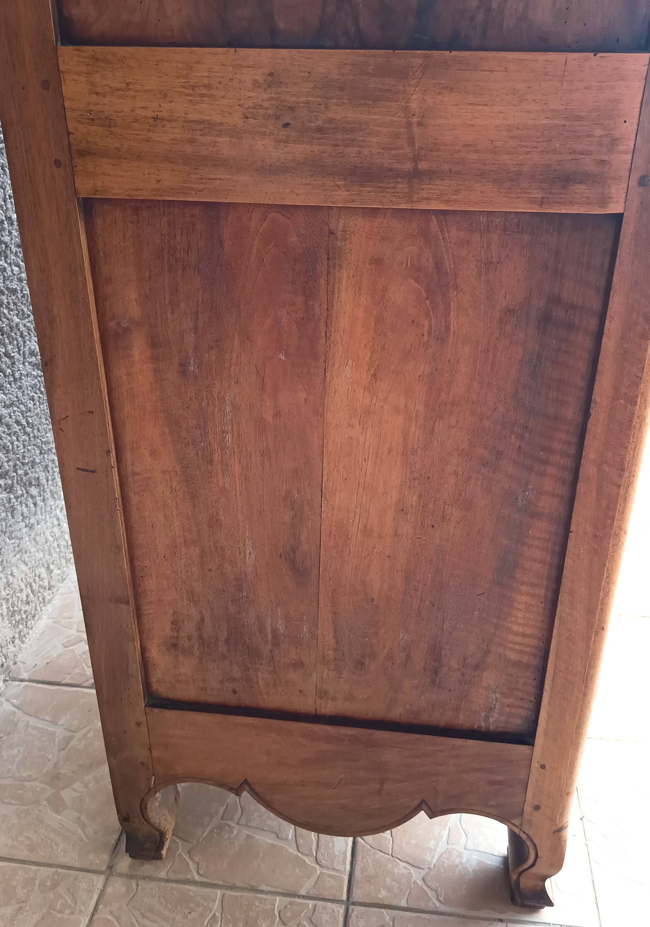 Louis XV marquetry wardrobe, 18th century period.