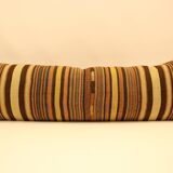 Turkish kilim cushion, 35x120 cm