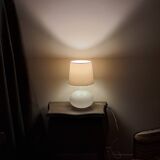 Vintage Ikea blown glass lamp designed by Anne Nilsson
