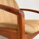 Vintage Danish solid teak wooden chair