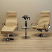 Table basse en verre, design danois, années 1970, production : BoConcept