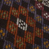 Turkish Geometric Jajim Flat-Weave Textile - Dining Room Kilim 5'3" X 8'10"