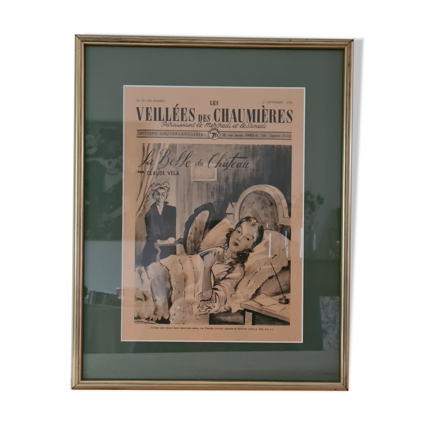 Poster La Veillées des Chaumières 50s