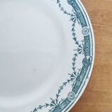 Faience dish Moulin des loups and Hamage