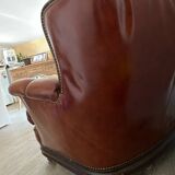 Fauteuil en cuir