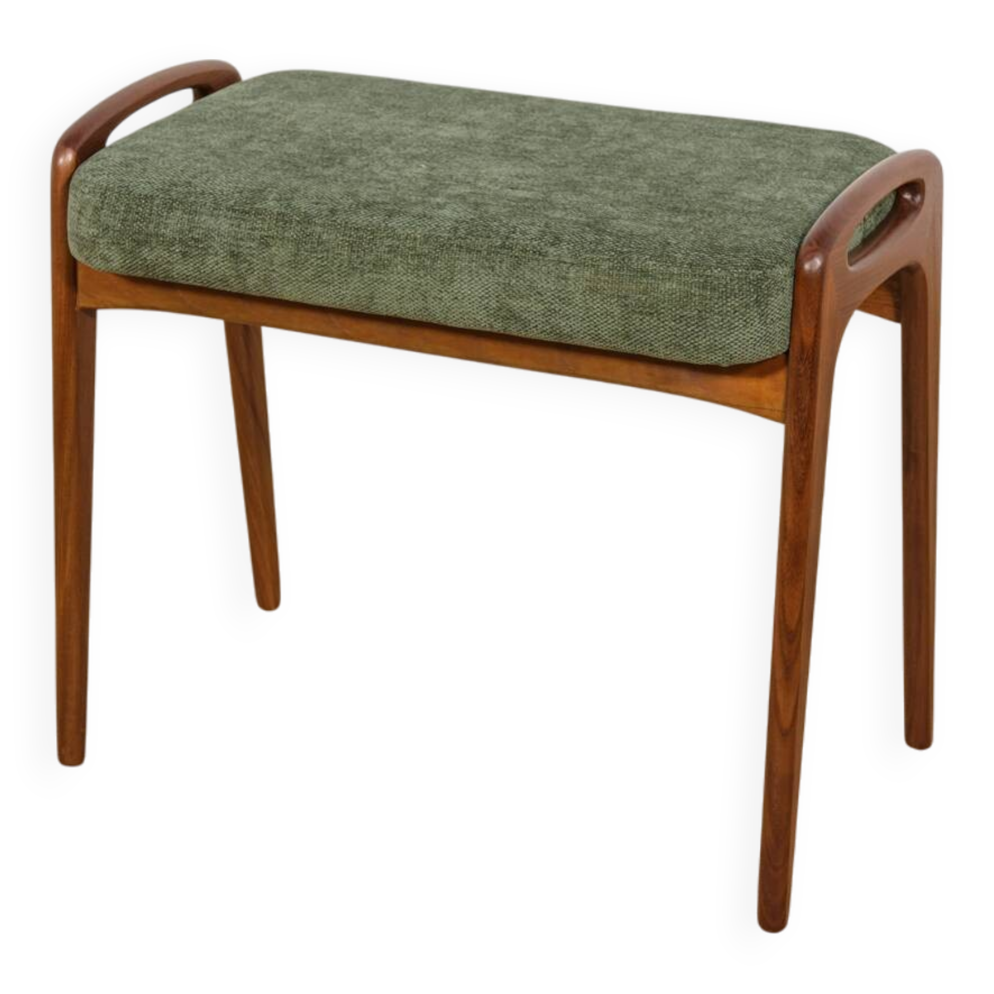 Mid-century teak stool, Denmark, 1960s