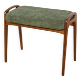 Tabouret en teck du milieu du siècle, Danemark, années 1960