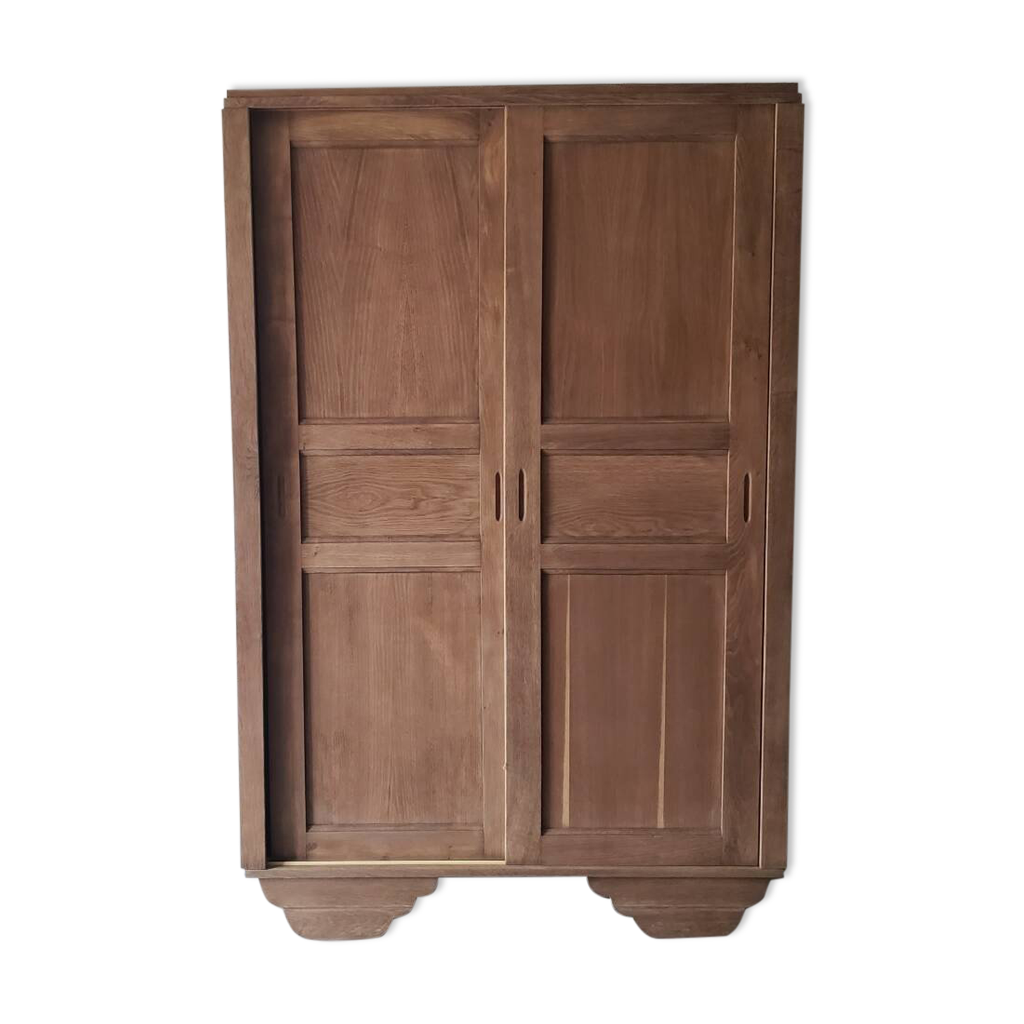 Vintage wardrobe with sliding doors