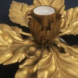 Mid-Century Florentine gold-plated ceiling light by Hans Kögl, 1960s