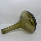 Bubble glass vase