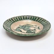 4 Vietri plates decorated by Fabbrica Ceramica Avallone, 1930s