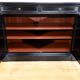 Sideboard of Blackened Oak Paneling, Regency style – Late 19th century