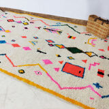 Handmade moroccan berber carpet 270 x 156 cm