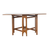 Midcentury McIntosh Drop Leaf Teak Table Modern Danish Style