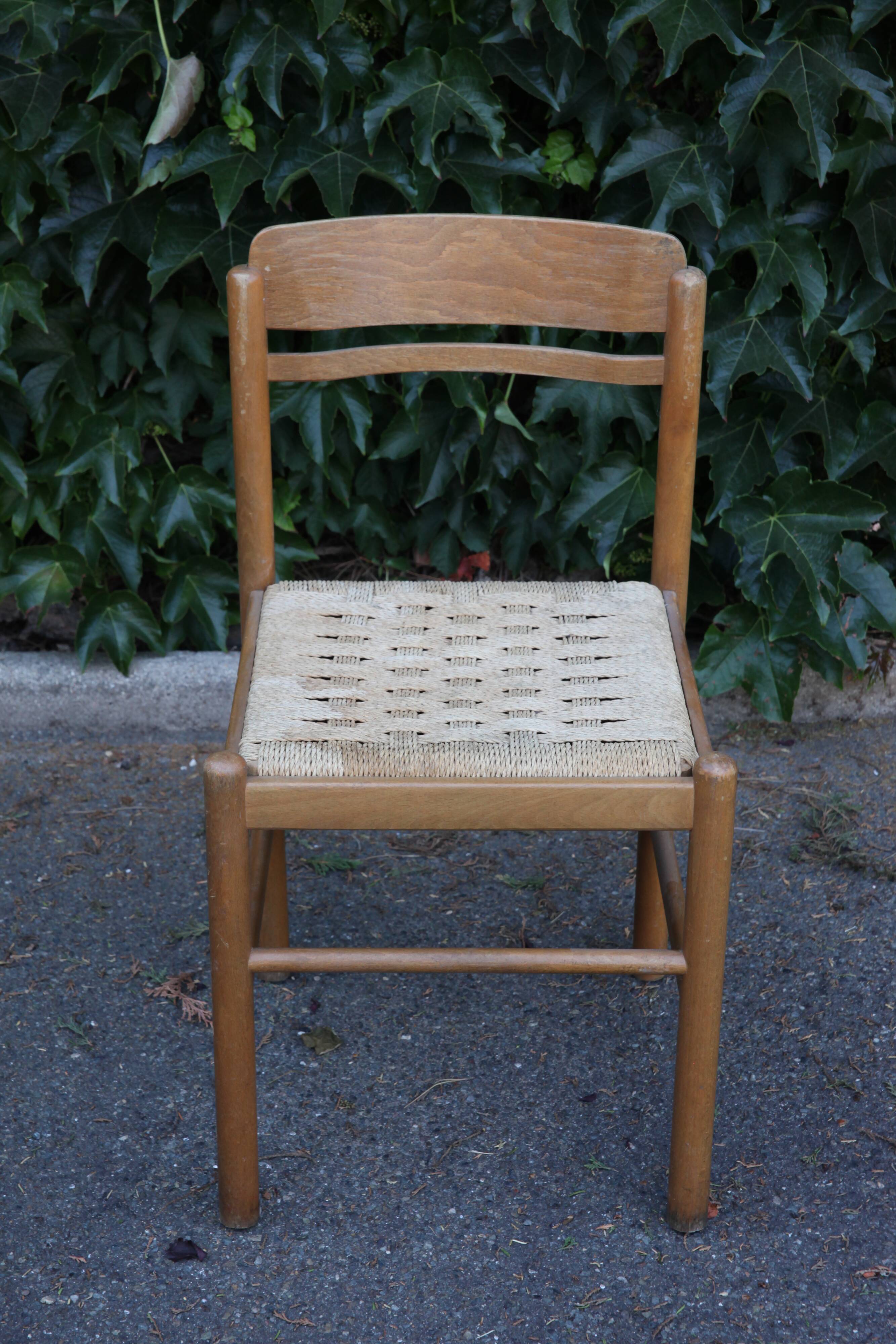 Chair wood weaving rope